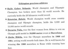 Ethiopian students choose their Olympic Heroes